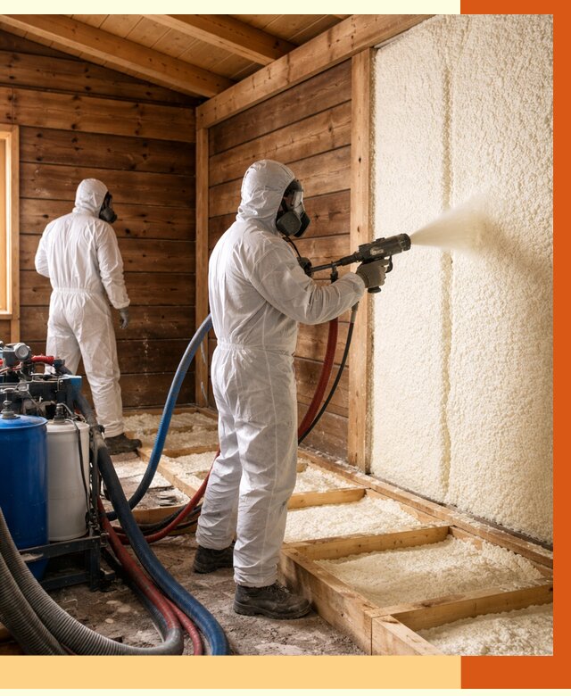 Утепление бани ппу в Северске под ключ от 4366 руб./м2 | ТепломастерСвк - напыление и монтаж ппу