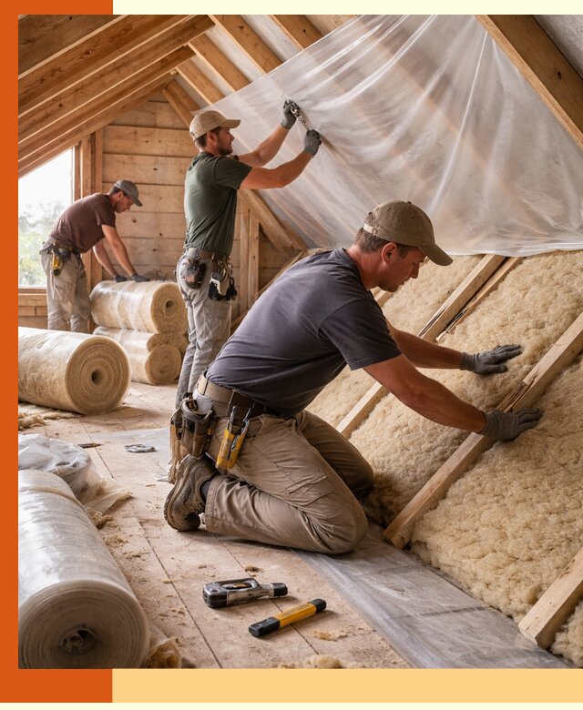 Утепление крыши изнутри в Северске: профессионально и надежно