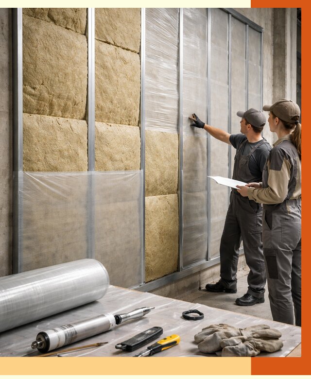 Утепление склада химсырья в Северске от 4678 руб. под ключ | ТепломастерСвк