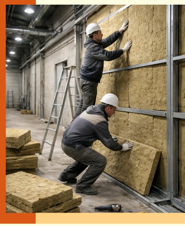 Утепление цеха под ключ в Северске с гарантией качества