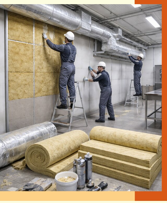 Утепление пищевого цеха в Северске от 12994 руб./м² — комплексно под ключ | ТепломастерСвк