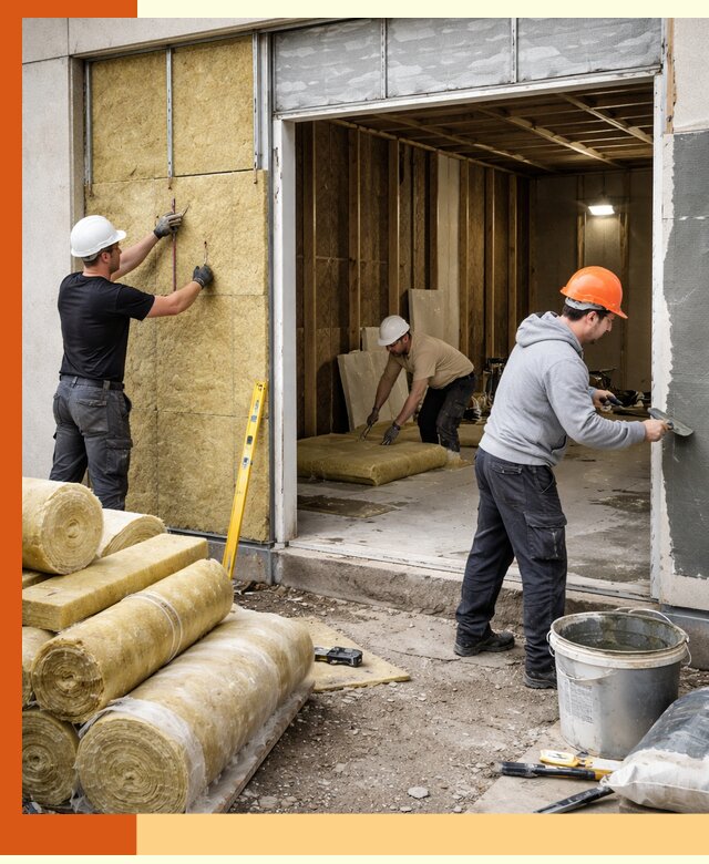 Утепление торгового павильона в Северске — качественно и энергоэффективно