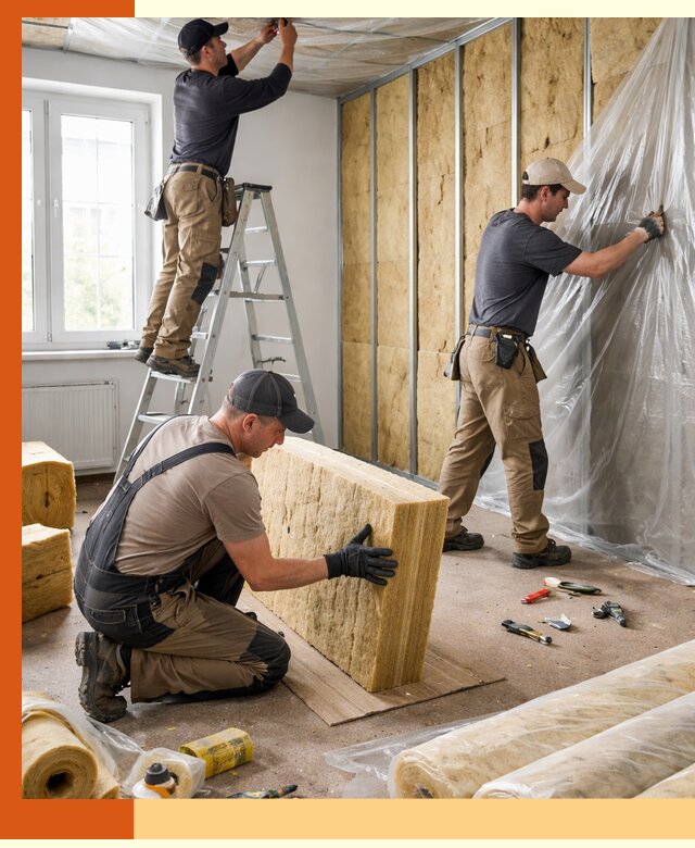 Утепление офисных помещений под ключ в Северске