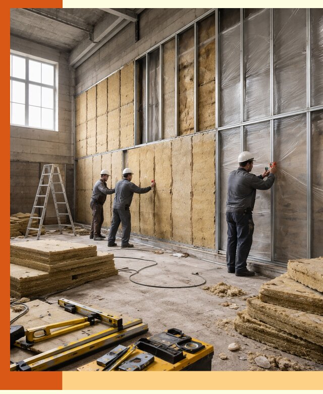 Утепление спортивного зала в Северске качественно и недорого