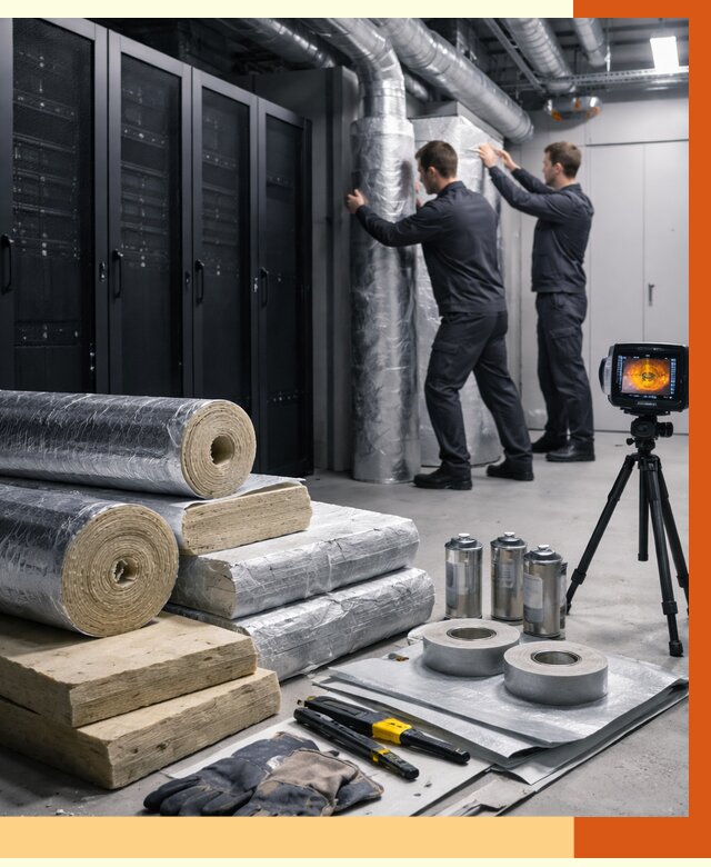 Утепление серверной в Северске от 8836 руб./м² — комплексно под ключ | ТепломастерСвк