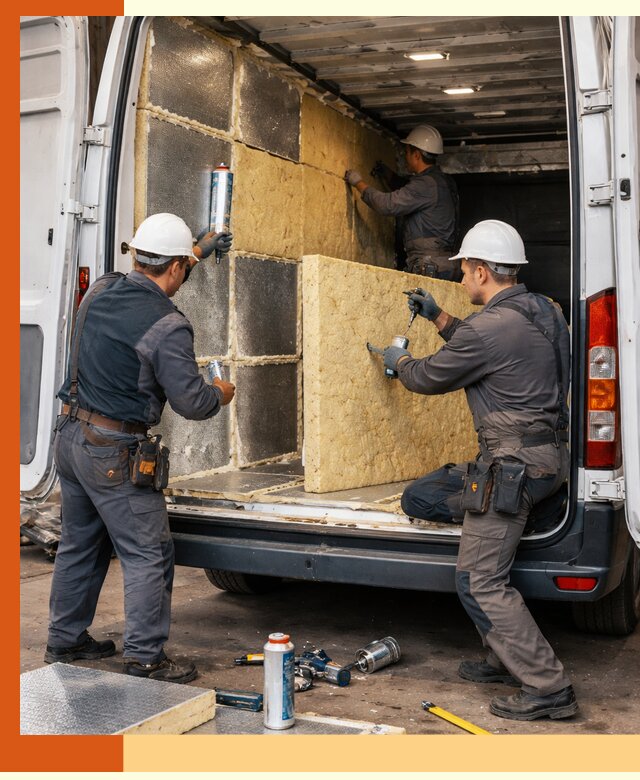 Утепление фургона-рефрижератора в Северске для сохранения температуры