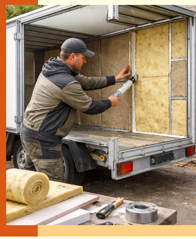 Профессиональное утепление прицепа в Северске для любых условий