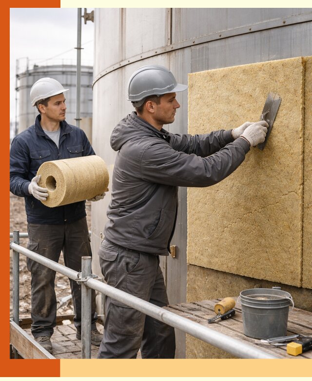 Профессиональное утепление резервуара и теплоизоляция в Северске