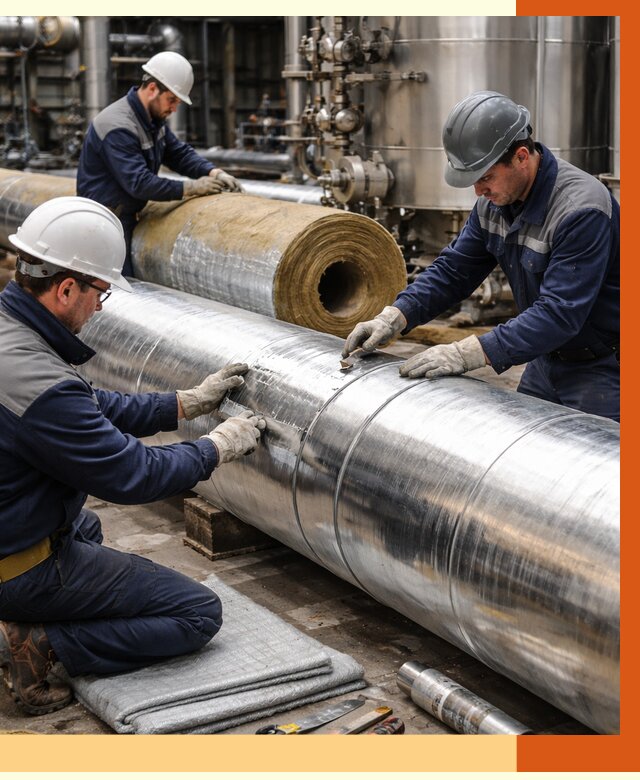 Утепление технологического оборудования в Северске от 4366 руб. за м2 | ТепломастерСвк