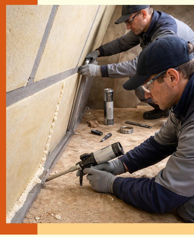 Герметизация стыков ППУ в Северске — надежное уплотнение швов