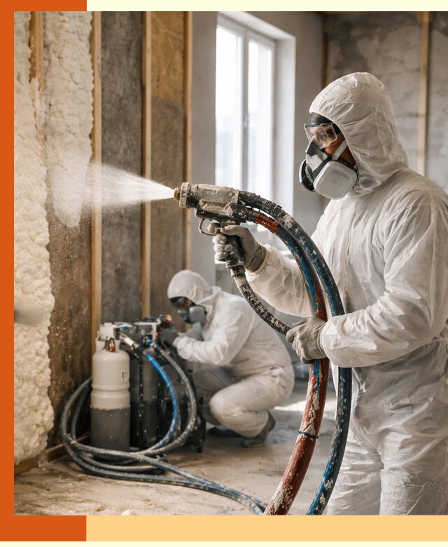 Пенополиуретан напыление для утепления зданий в Северске