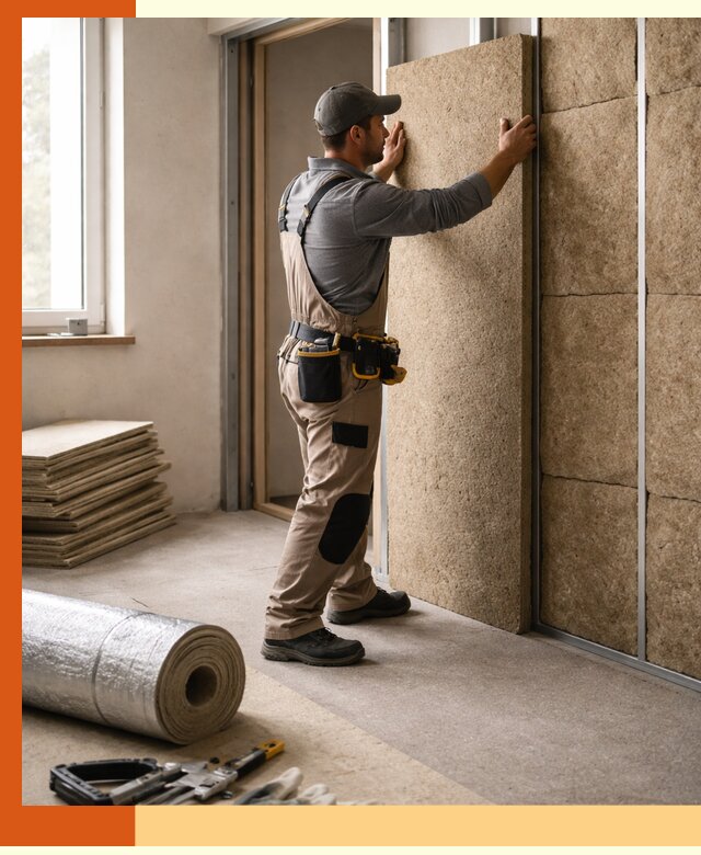 Шумоизоляция дома в Северске — комплексная защита от шума