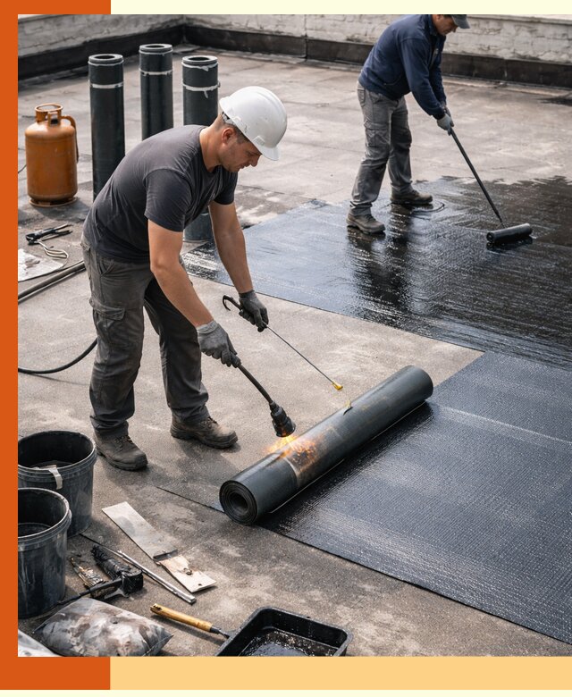 Гидроизоляция кровли в Северске — надежная защита от протечек