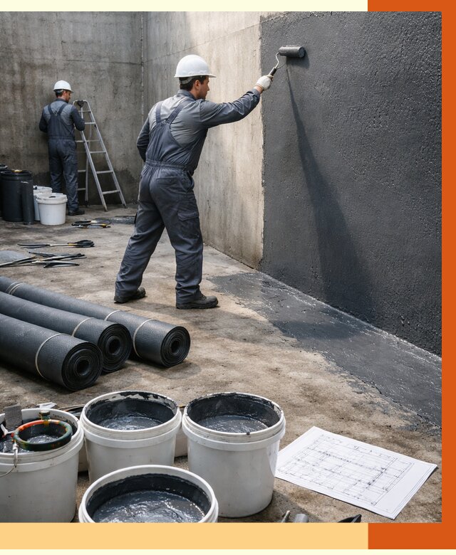 Гидроизоляция резервуара в Северске от 124740 руб. под ключ | ТепломастерСвк