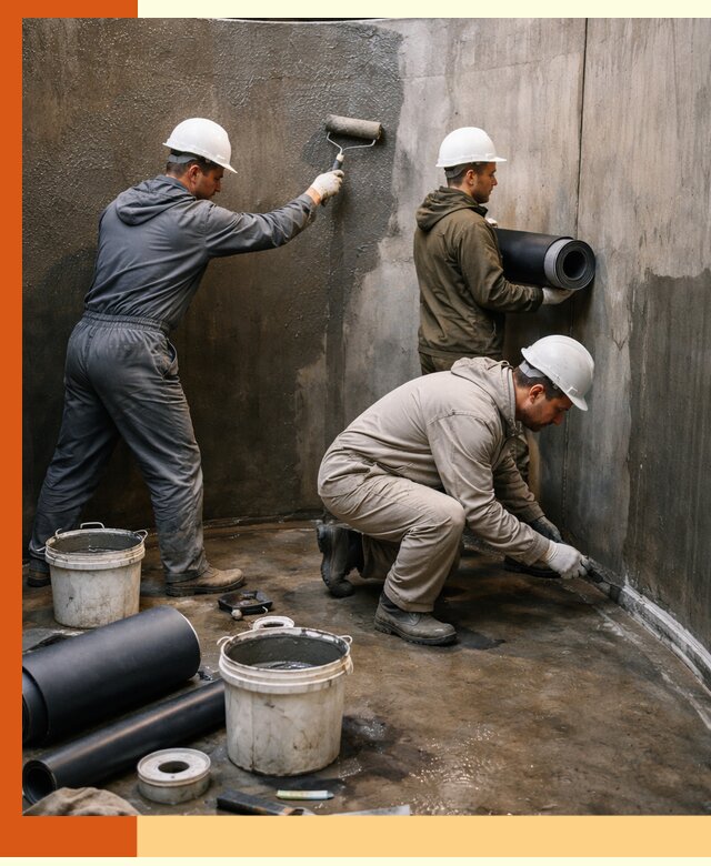 Гидроизоляция резервуара профессионально в Северске