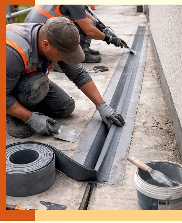 Гидроизоляция деформационного шва в Северске профессионально и надежно