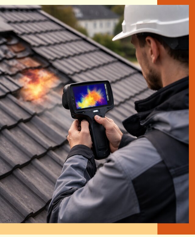 Тепловизионное обследование кровли в Северске от 4678 руб. — ТепломастерСвк под ключ