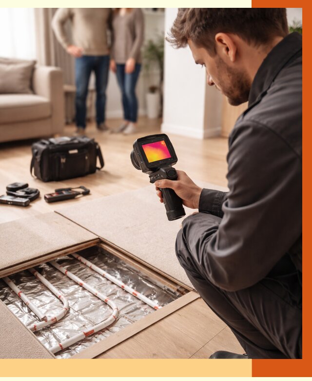 Тепловизионное обследование теплого пола в Северске от 4678 руб. — ТепломастерСвк