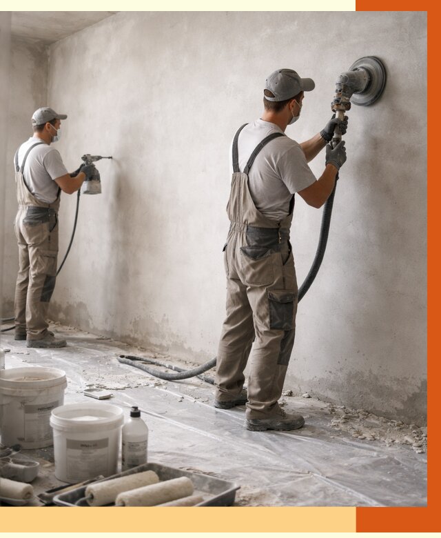 Подготовка поверхности под напыление в Северске от 1247 руб. — ТепломастерСвк