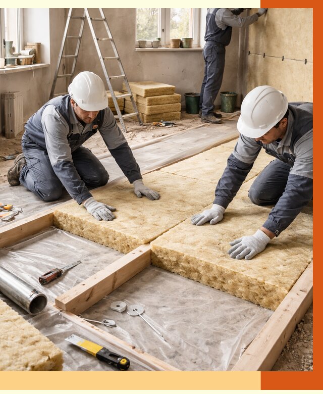 Восстановление теплоизоляции в Северске от 8836 руб. — ремонт утепления под ключ | ТепломастерСвк