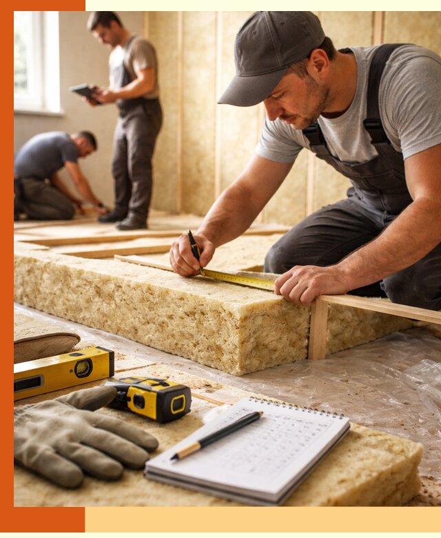 Расчет толщины утеплителя для зданий и помещений в Северске