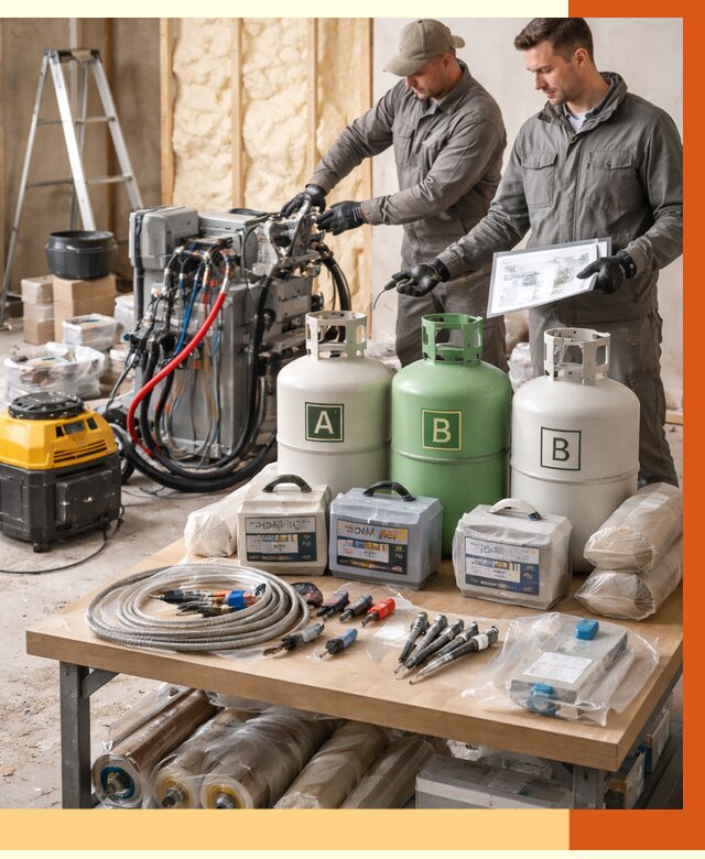 Продажа компонентов ППУ с консультацией в Северске от 4366 руб. | ТепломастерСвк